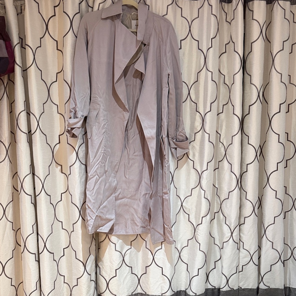 Babaton Light Gray Women's Trench Coat